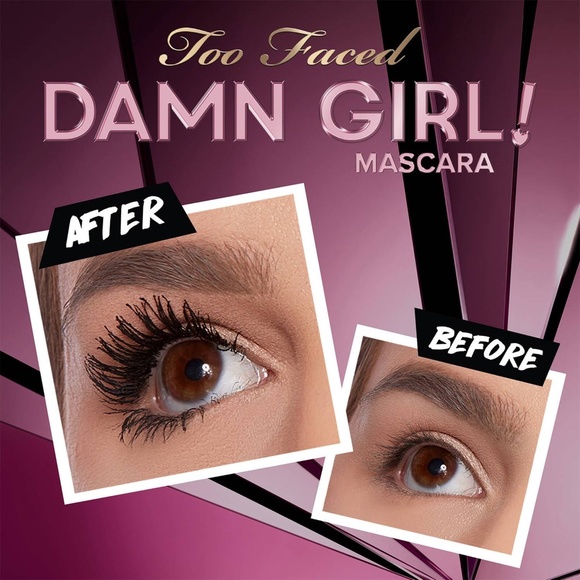 Too Faced Damn Girl! Mascara travel size 6ml - Picture 3 of 4